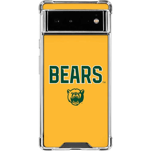 Baylor University Bears Google Pixel 6 Clear Case